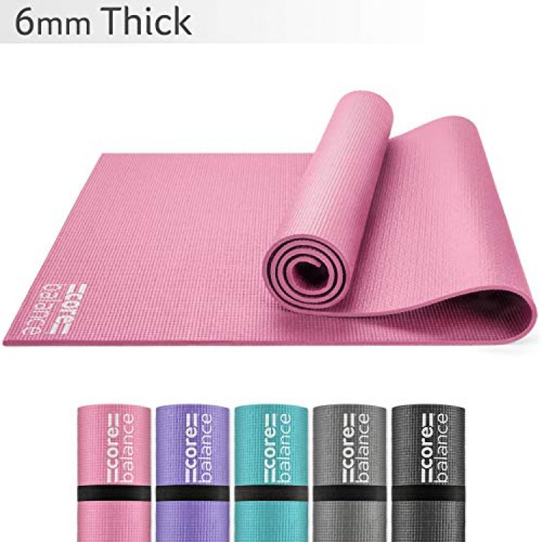Core Balance 6mm Foam Yoga Mat with Strap - Best Yoga Shop
